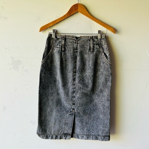 Vintage Prezzia Denim Skirt - Picture 2 of 7